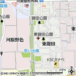 防賀川周辺の地図