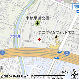 兵庫県姫路市中地640-1周辺の地図