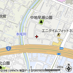 兵庫県姫路市中地646周辺の地図