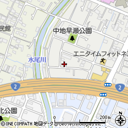 兵庫県姫路市中地646周辺の地図