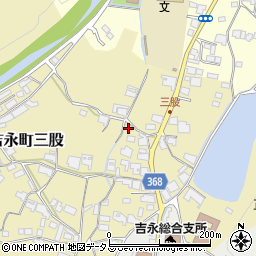 岡山県備前市吉永町三股74周辺の地図