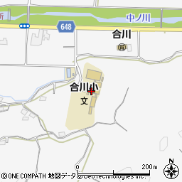 ハーモニー合川学童クラブ周辺の地図