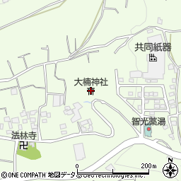 大楠神社周辺の地図