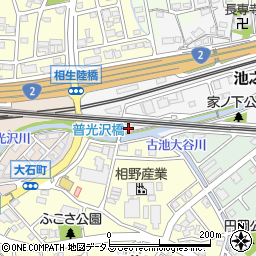 兵庫県相生市池之内463周辺の地図