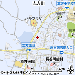 兵庫南農協しかた支店周辺の地図