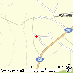 広島県三次市日下町301周辺の地図