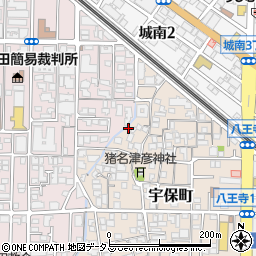 大阪府池田市宇保町2周辺の地図