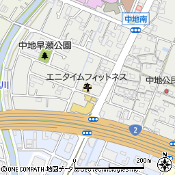 兵庫県姫路市中地614周辺の地図