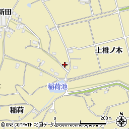 愛知県知多郡武豊町冨貴稲荷5周辺の地図