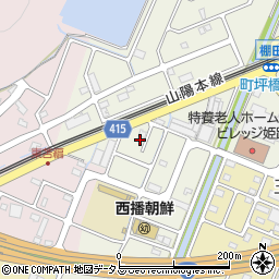 兵庫県姫路市町坪585-8周辺の地図