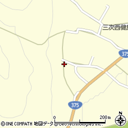 広島県三次市日下町297周辺の地図