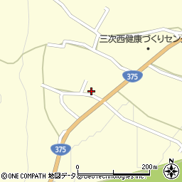 広島県三次市日下町242周辺の地図