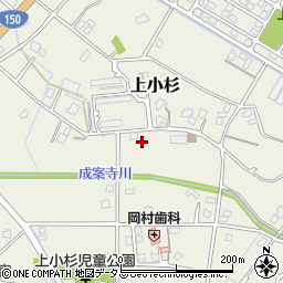静岡県焼津市上小杉1167周辺の地図