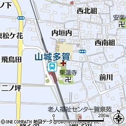 多賀小放課後児童クラブ施設周辺の地図