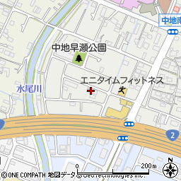 兵庫県姫路市中地651周辺の地図
