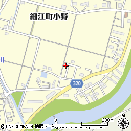 静岡県浜松市浜名区細江町小野442周辺の地図