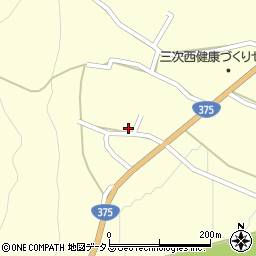 広島県三次市日下町255周辺の地図