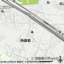 兵庫県姫路市御国野町西御着546周辺の地図