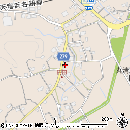 静岡県周智郡森町円田1392-1周辺の地図