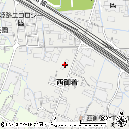 兵庫県姫路市御国野町西御着560周辺の地図