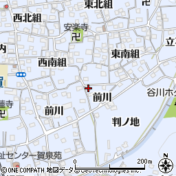 京都府綴喜郡井手町多賀前川39周辺の地図
