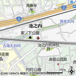 兵庫県相生市池之内279周辺の地図