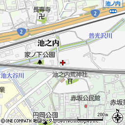 兵庫県相生市池之内263周辺の地図
