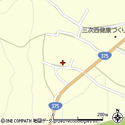 広島県三次市日下町357周辺の地図