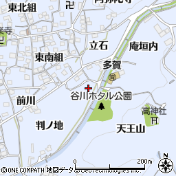 京都府綴喜郡井手町多賀石名田周辺の地図