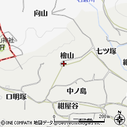 愛知県豊橋市石巻本町檜山周辺の地図