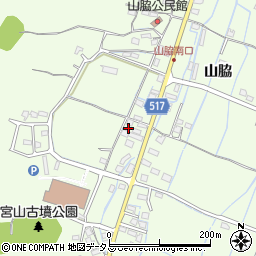 兵庫県姫路市四郷町山脇604周辺の地図