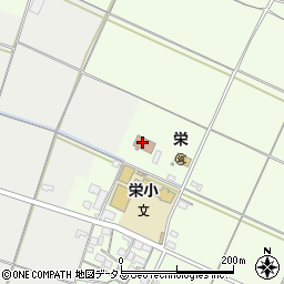 鈴鹿市役所　公民館栄公民館周辺の地図
