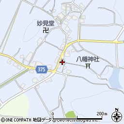 兵庫県加古川市平荘町磐1007-2周辺の地図