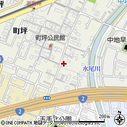 兵庫県姫路市町坪298周辺の地図