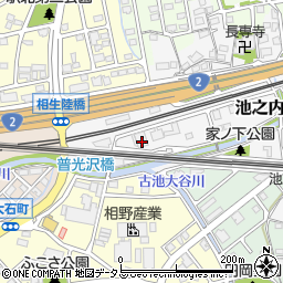 兵庫県相生市池之内1010周辺の地図