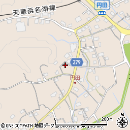 静岡県周智郡森町円田1444周辺の地図