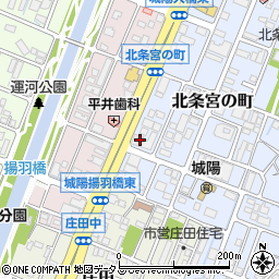 兵庫県姫路市北条宮の町228周辺の地図