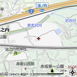 兵庫県相生市池之内220周辺の地図