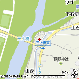 愛知県豊川市三上町権現下周辺の地図
