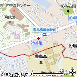モーターサイクルパル箕面店周辺の地図