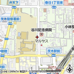 水道レスキュー茨木市春日営業所周辺の地図