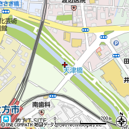 天津橋周辺の地図