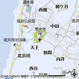 愛知県常滑市坂井天王1周辺の地図