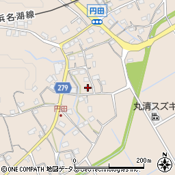 静岡県周智郡森町円田1381周辺の地図