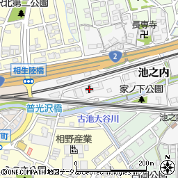 兵庫県相生市池之内1011周辺の地図