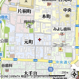 大阪府茨木市元町7周辺の地図