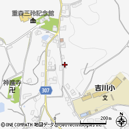 岡山県加賀郡吉備中央町吉川3937-26周辺の地図