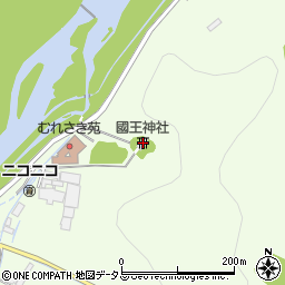 國王神社周辺の地図