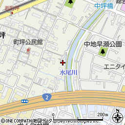 兵庫県姫路市町坪242-4周辺の地図