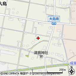 静岡県焼津市大島1625周辺の地図